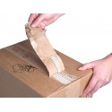 Bande gommée kraft personnalisée avec votre marque pour un carton sécurisé