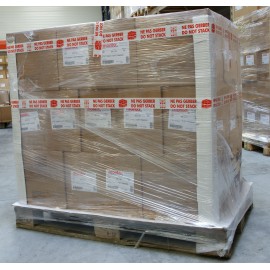 Adhésif imprimé avec message "NE PAS GERBER" 2