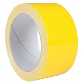 Adhésif de marquage au sol jaune