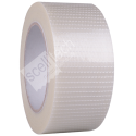 Ruban adhésif armé de fibres de verre chaîne et trame 50 mm de large polyvalent et résistant pour les charges lourdes