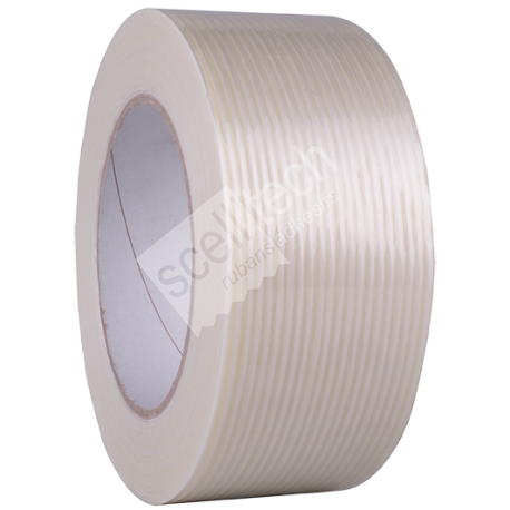 Ruban adhésif armé et renforcé fil à fil 50 mm de large polyvalent et très résistant