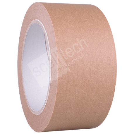 Ruban adhésif écologique en papier kraft brun 50 mm