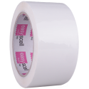 Ruban adhésif blanc polypropylène 32 microns résistant et colle renforcée