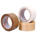 Scotch PVC 32 microns transparent, brun et blanc