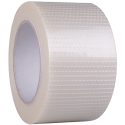 Ruban adhésif armé de fibres de verre chaîne et trame 75 mm de large polyvalent et résistant pour les charges lourdes